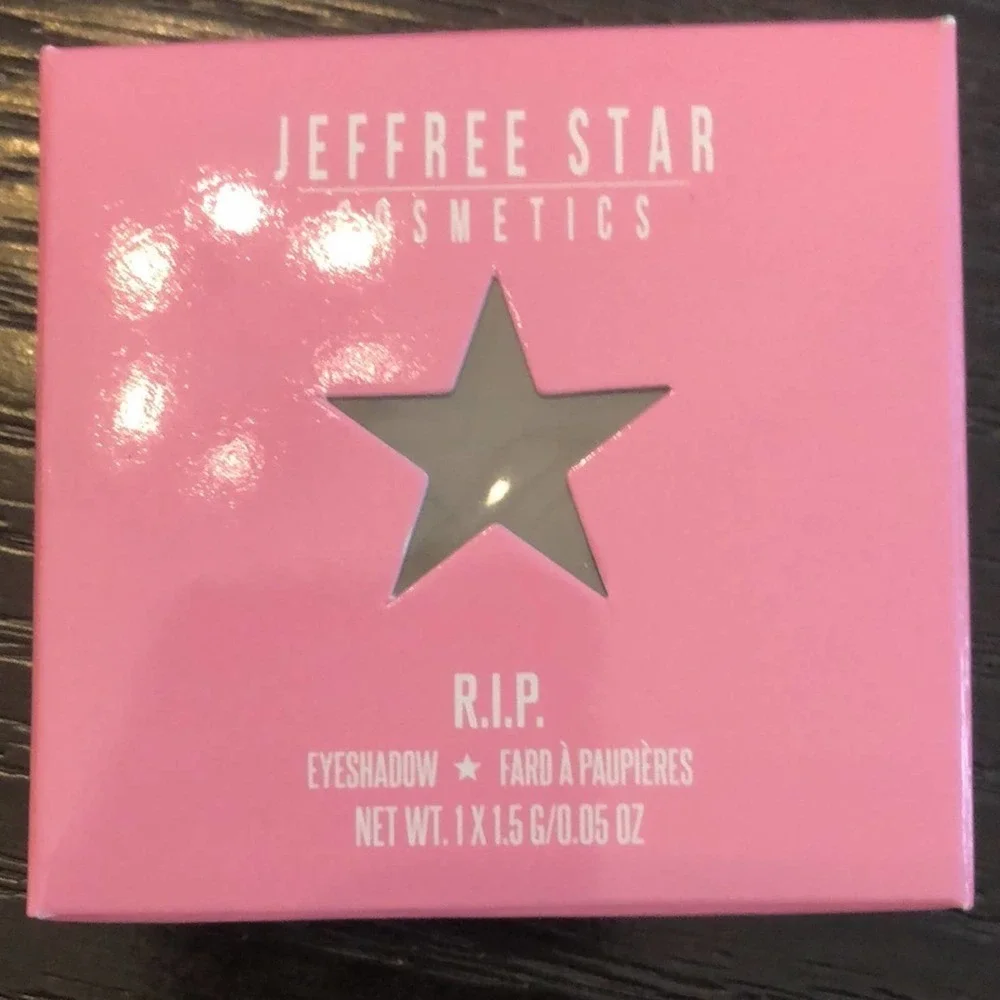 R.I.P. Eyeshadow Single Jeffree Star Cosmetics Smokey Matte Grey